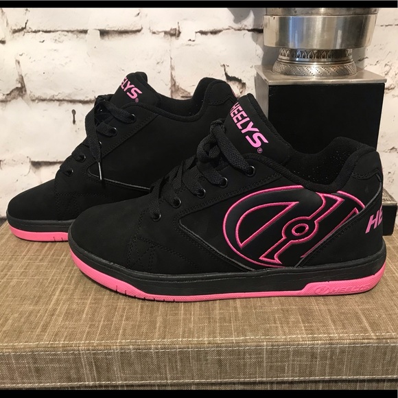 Heelys Shoes - Heelys Propel 2.0 Black/Hot Pink 8